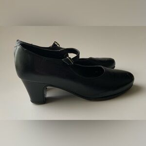 Kid’s Black Flamenco Shoes